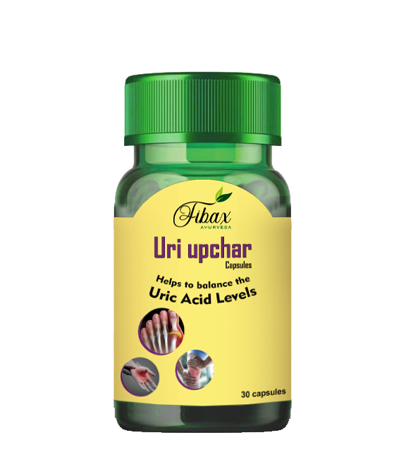 Uriupchar Ayurvedic Capsules for Uric Acid Control & Joint Pain Relief