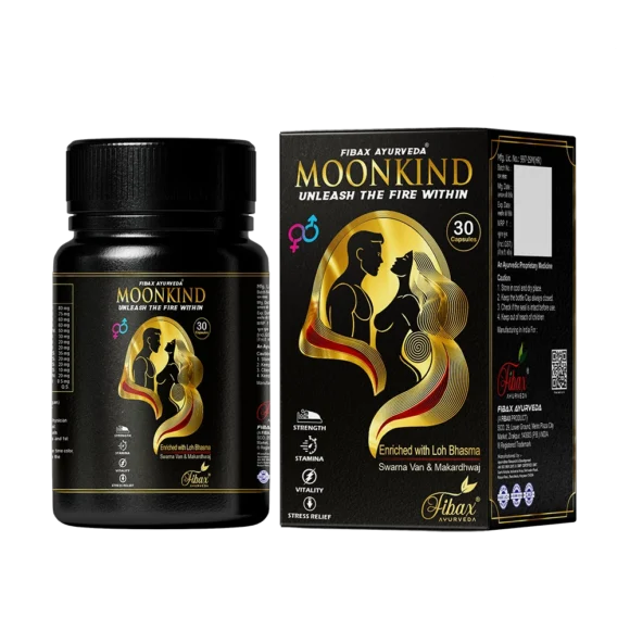 Moonkind Ayurvedic Capsules for Power, Stamina, Strength & Stress Relief