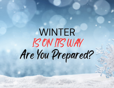 Winter health tips snow theme banner Fibax Pharma