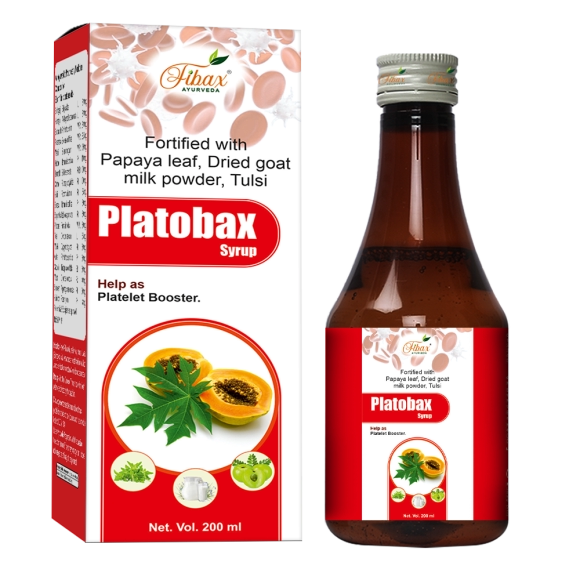 Platobax Ayurvedic Syrup for Boosting Platelet Count & Immunity