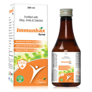 Immunbax Ayurvedic Syrup 200ml – Natural Immunity and Platelet Support by Fibax Pharma