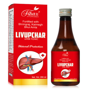 Livupchar Liver Syrup 200ml – Ayurvedic Liver Detox and Fatty Liver Support by Fibax Pharma