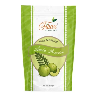 Fibax Amla Powder 100gm Pure Herbal Vitamin C Supplement